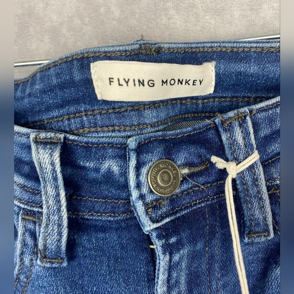 Flying‎ monkey boyfriend jeans Women Size 25 - Picture 4 of 11